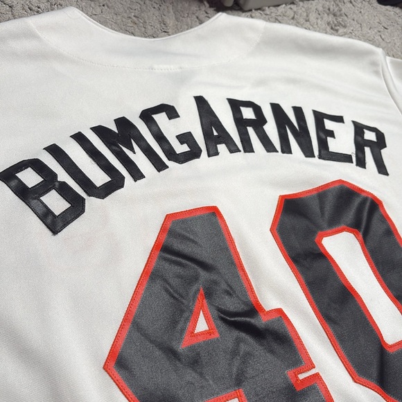 ⚾️San Francisco Giants Madison Bumgarner World Series 2014 Jersey MLB Size 2XL - Picture 12 of 16